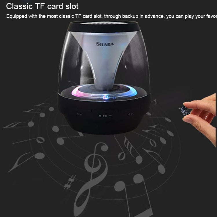SHABA VS-18 Bluetooth 4.2 Multi-function Portable Small Magic Lamp Colorful Wireless Bluetooth Speaker