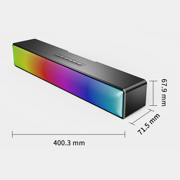 Multifunctional RGB Colorful Light Computer Bluetooth Speaker, BT-601