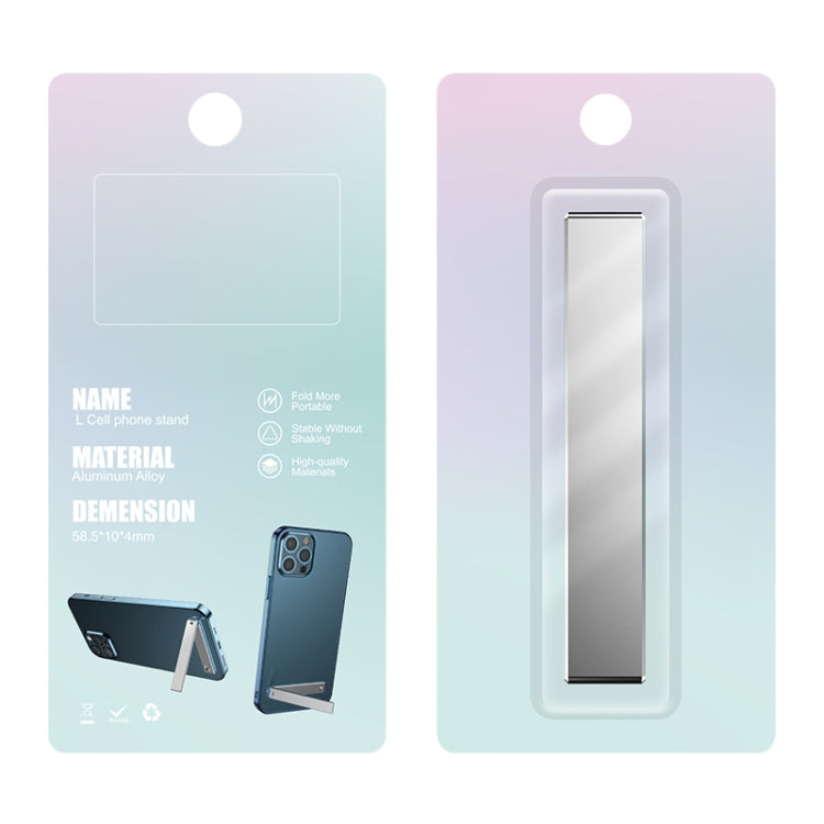 R-JUST SJ07 Linear Shape Magnetic Folding Portable Aluminum Alloy Mobile Phone Holder, SJ07