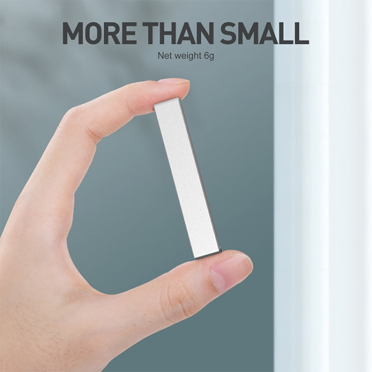 R-JUST SJ07 Linear Shape Magnetic Folding Portable Aluminum Alloy Mobile Phone Holder, SJ07