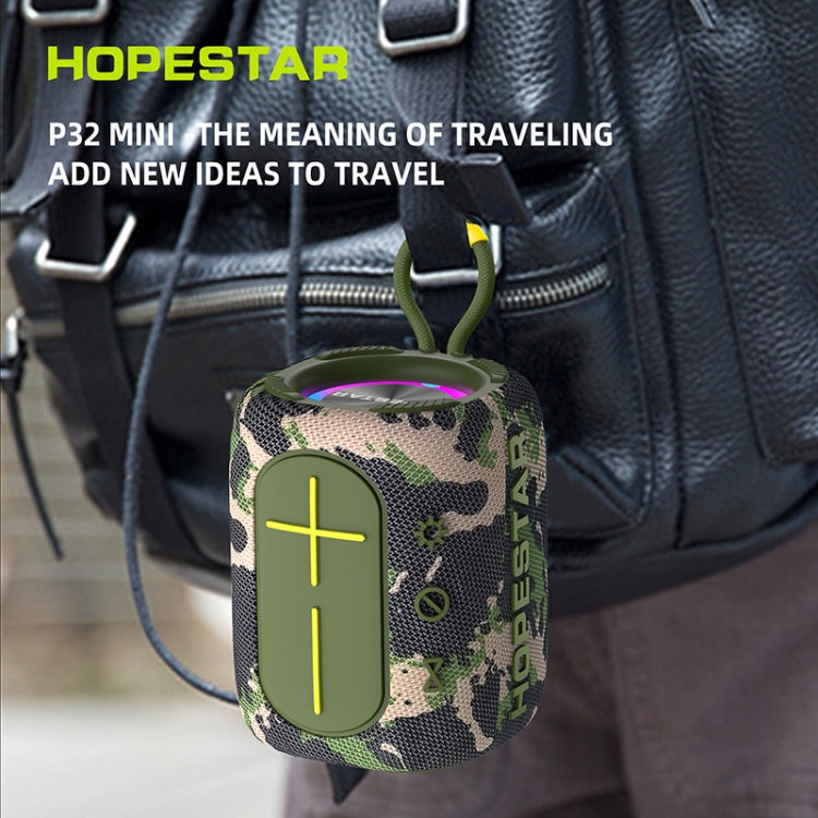HOPESTAR P32mini TWS Waterproof Wireless Bluetooth Speaker, P32mini(Grey)