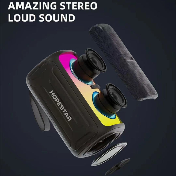 HOPESTAR Party 110 Mini Colorful Lights Wireless Bluetooth Speaker, Party 110 Mini (Black), Party 110 Mini (Grey), Party 110 Mini (Blue)