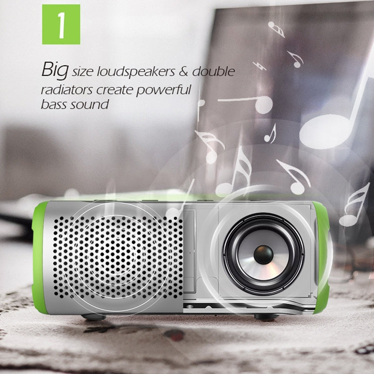 EBS-508 Portable Waterproof Outdoor Subwoofer Wireless Bluetooth Speaker
