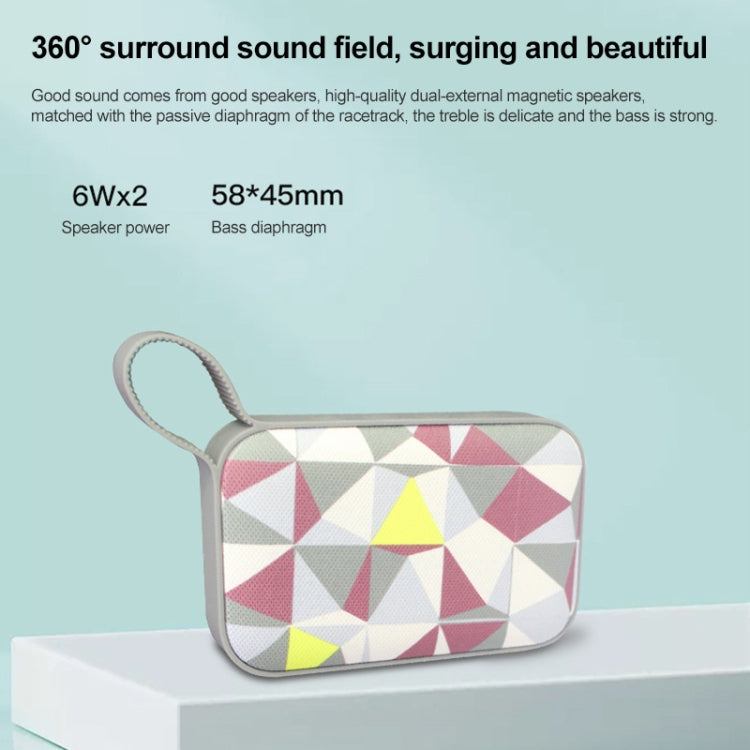 EBS-602 Portable Outdoor Waterproof Subwoofer Wireless Bluetooth Speaker