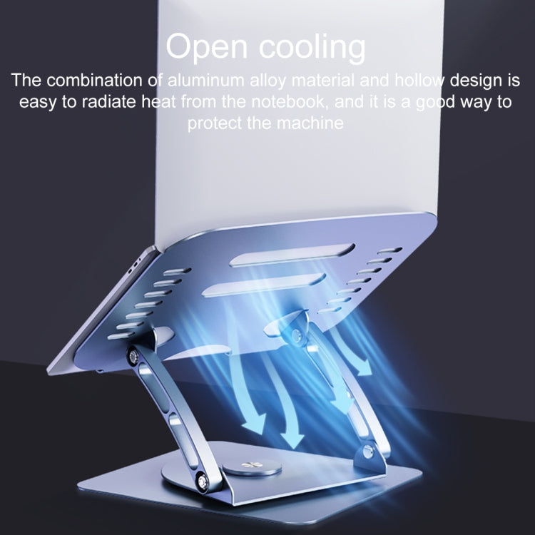 R- JUST HZ08-1 Rotating Two Holes Lifting Laptop Stand