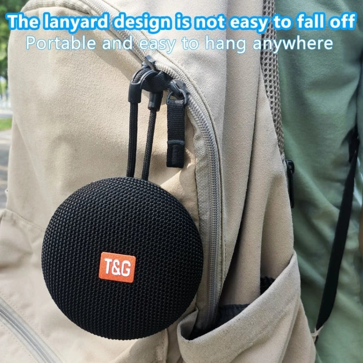 T&G TG352 Outdoor Portable Riding Wireless Bluetooth Speaker TWS Stereo Subwoofer, Support Handsfree Call / FM / TF