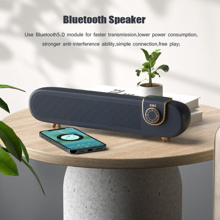 EWA L102 Classic Style Retro Bluetooth Wireless Speaker, Support TF/AUX