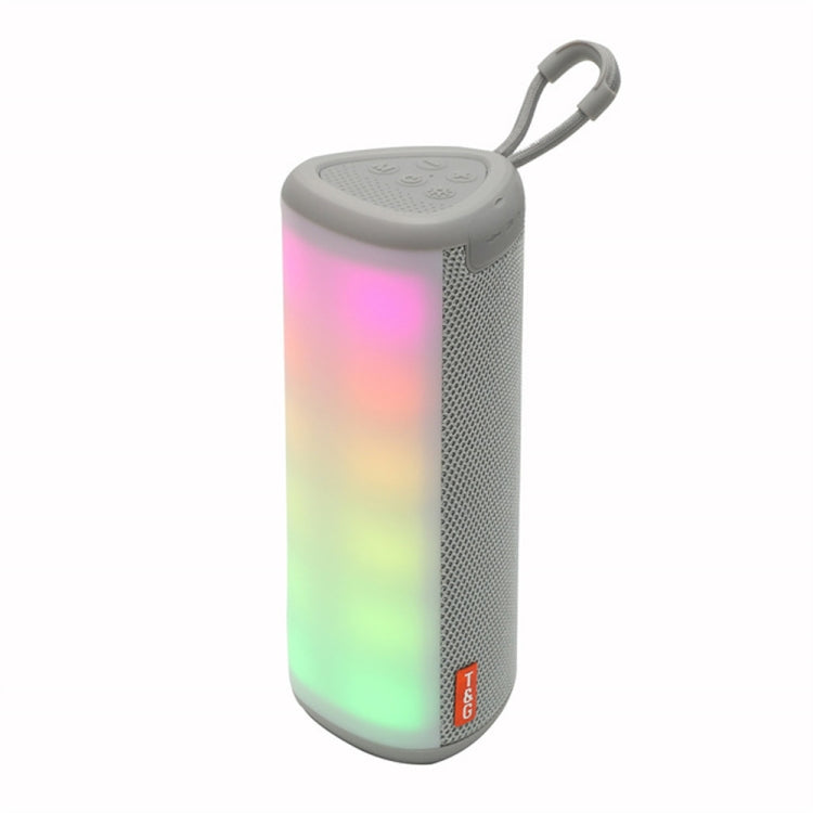 T&G TG357 Portable Wireless Bluetooth Speaker Outdoor Subwoofer with RGB Colorful Light & TWS, TG357