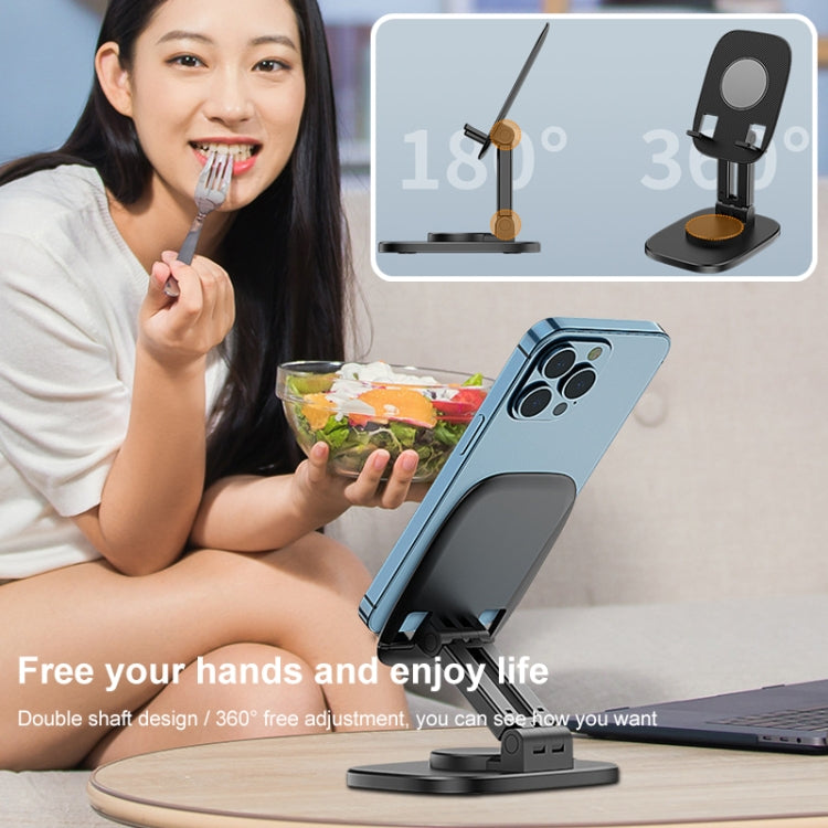 FD5 B028 Foldable Rotating Desktop Phone Tablet Holder, FD5 B028