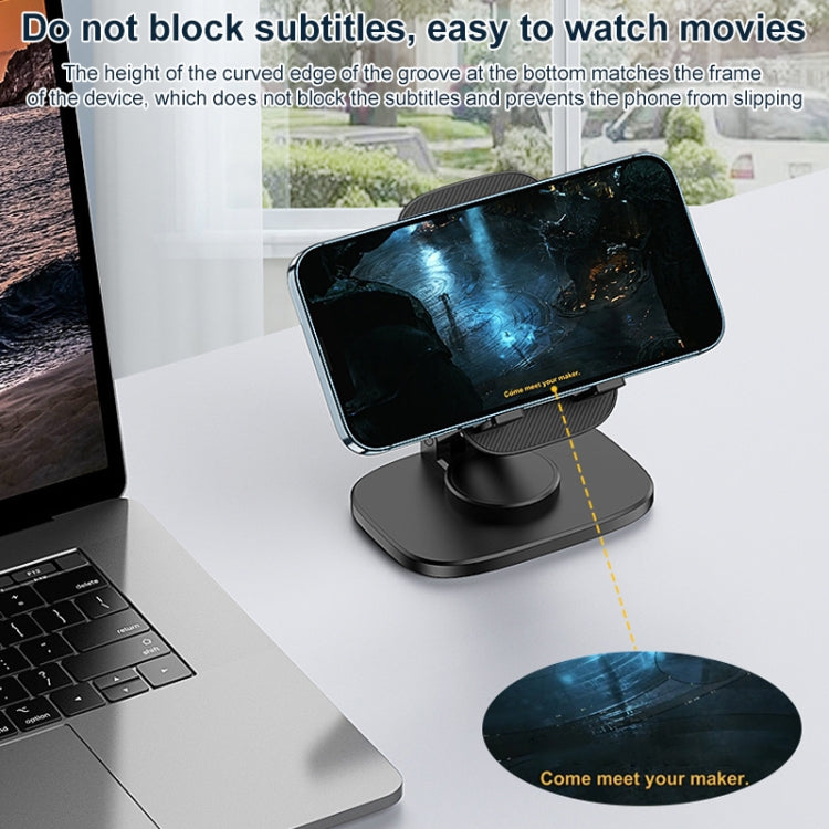 FD5 B028 Foldable Rotating Desktop Phone Tablet Holder, FD5 B028
