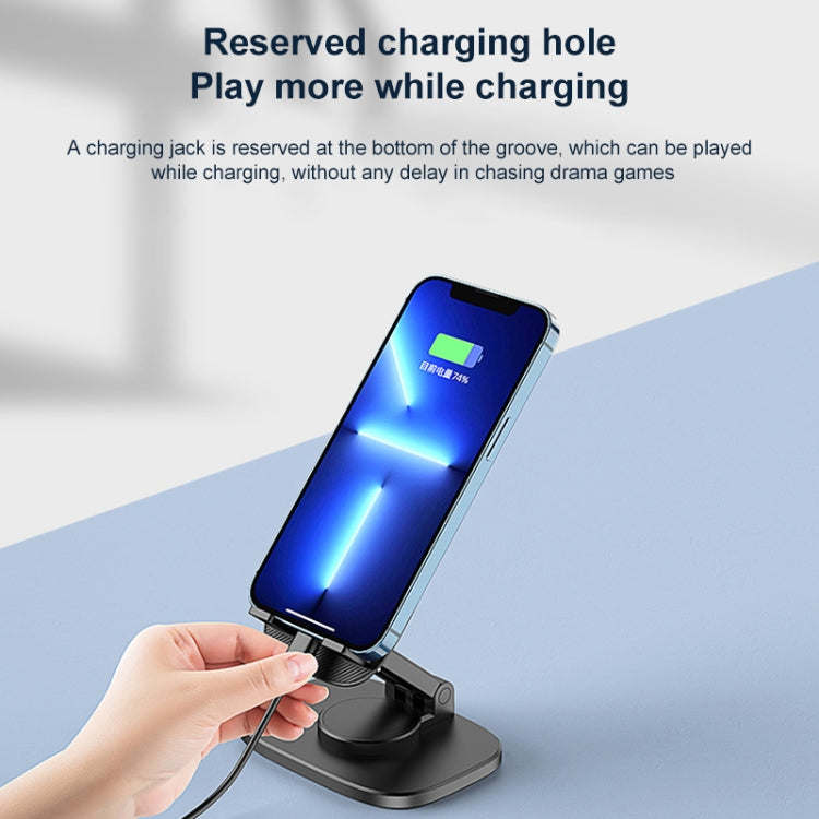 FD5 B028 Foldable Rotating Desktop Phone Tablet Holder, FD5 B028