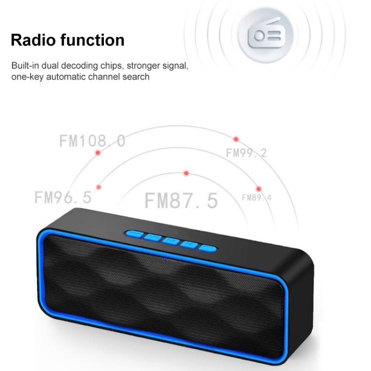 Enceinte Bluetooth sans fil multifonction d'extérieur SC211 Pro, édition standard