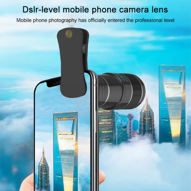 HAUTIK HK-002 5 in 1 180 Degree Fisheye Lens + 0.65X Macro &  Wide Lens + 12X Telephoto Lens + Star Line Lens Kits, HK-002