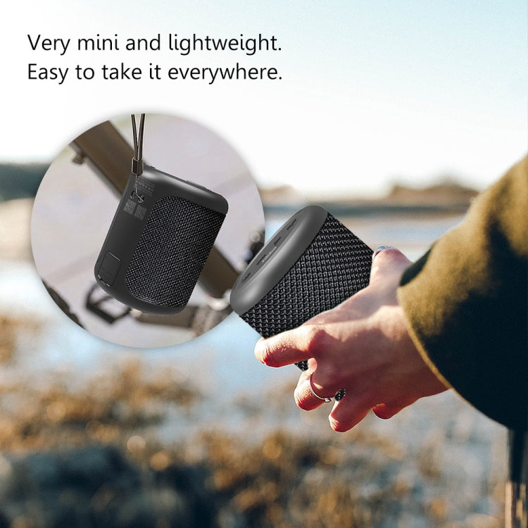 XDOBO Draco Mini IPX6 Waterproof Portable TWS Wireless Bluetooth Speaker Subwoofer, Draco Mini(Black), Draco Mini(Red)