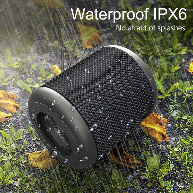 XDOBO Draco Mini IPX6 Waterproof Portable TWS Wireless Bluetooth Speaker Subwoofer, Draco Mini(Black), Draco Mini(Red)