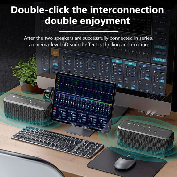 XDOBO X8 Max 100W Wireless Bluetooth Speaker Outdoor Subwoofer Support TWS & TF Card & U Disk, X8 Max