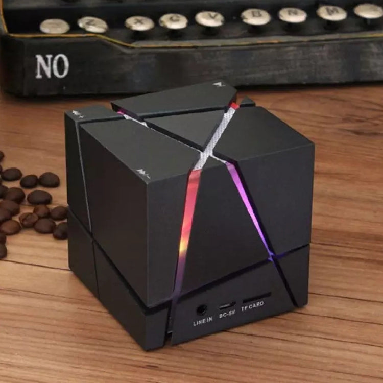 Qone 2 Cube Mini Portable Card Wireless Bluetooth Speaker, Bluetooth Speaker(White), Bluetooth Speaker (Black), Bluetooth Speaker (Pink), Bluetooth Speaker (Blue)