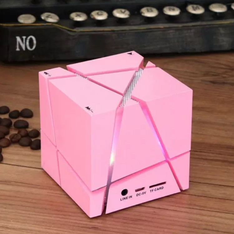 Qone 2 Cube Mini Portable Card Wireless Bluetooth Speaker, Bluetooth Speaker(White), Bluetooth Speaker (Black), Bluetooth Speaker (Pink), Bluetooth Speaker (Blue)