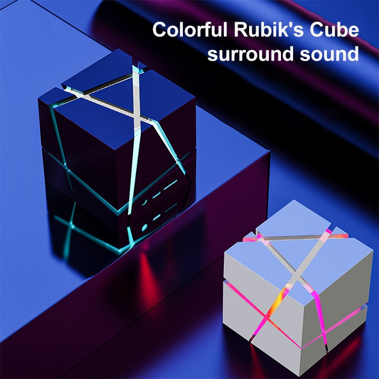 Qone 2 Cube Mini Portable Card Wireless Bluetooth Speaker, Bluetooth Speaker(White), Bluetooth Speaker (Black), Bluetooth Speaker (Pink), Bluetooth Speaker (Blue)