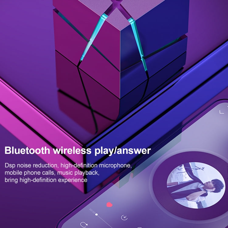 Qone 2 Cube Mini Portable Card Wireless Bluetooth Speaker, Bluetooth Speaker(White), Bluetooth Speaker (Black), Bluetooth Speaker (Pink), Bluetooth Speaker (Blue)