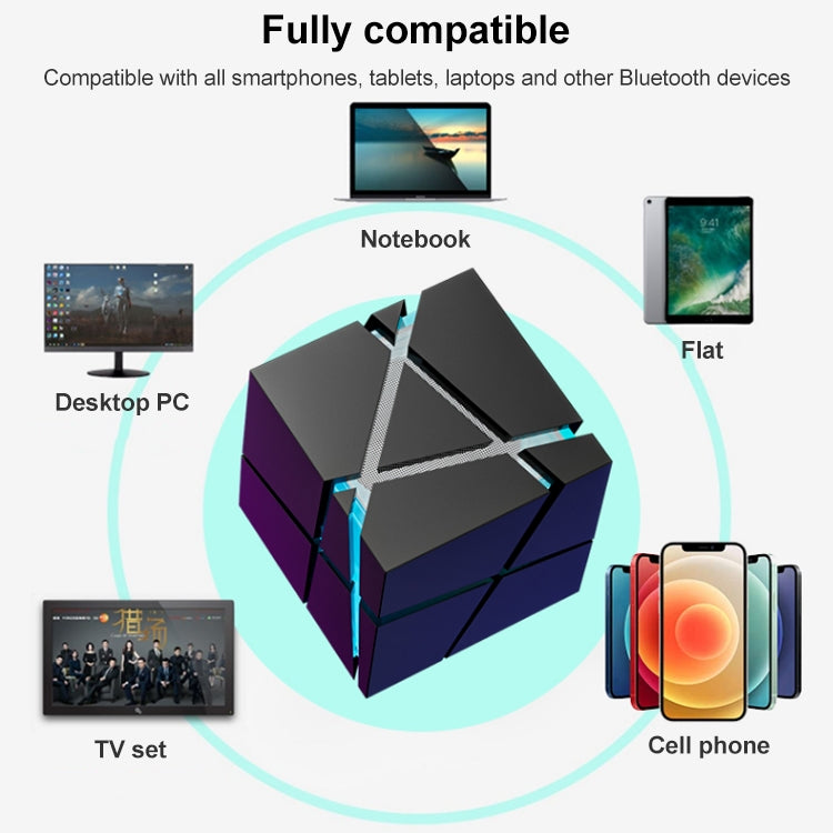 Qone 2 Cube Mini Portable Card Wireless Bluetooth Speaker, Bluetooth Speaker(White), Bluetooth Speaker (Black), Bluetooth Speaker (Pink), Bluetooth Speaker (Blue)