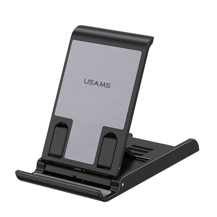 USAMS US-ZJ073 Retractable Folding Desktop Tablet Phone Holder, US-ZJ073