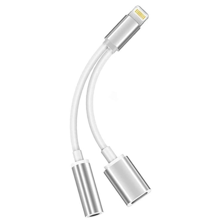 Câble adaptateur de chargeur 10 cm 8 broches femelle et 3,5 mm audio femelle vers 8 broches mâle, compatible avec tous les systèmes iOS