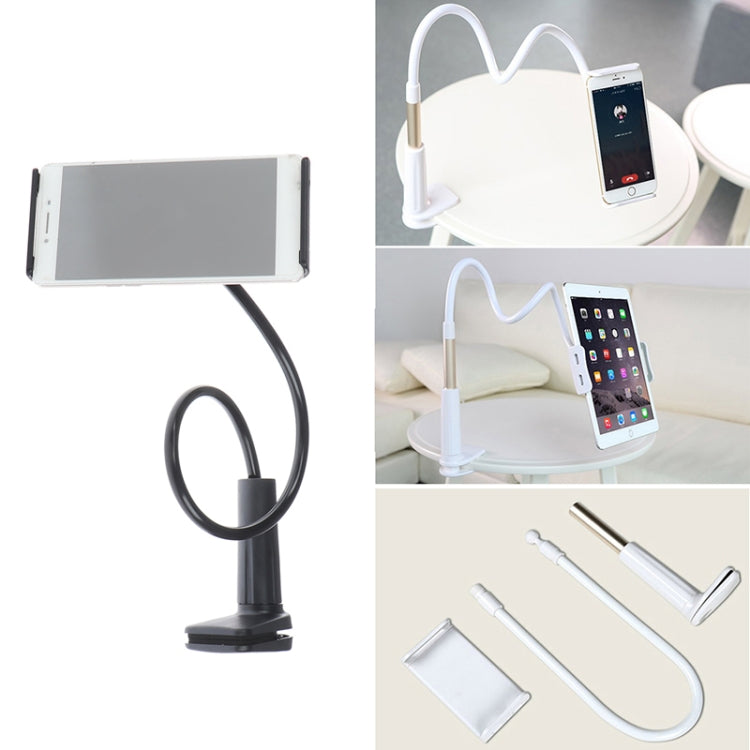 UBN-30 Classic Style Universal 360 Degrees Rotating Detachable Two-stage Lazy Bracket Mobile Phone / Tablet Desktop Bracket with Bilateral Pull Chuck