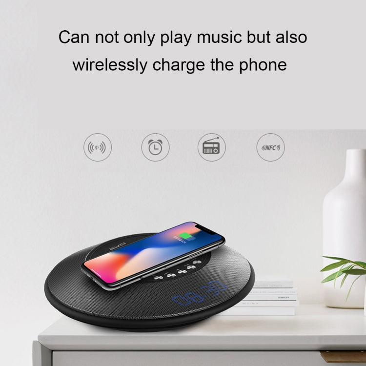 awei Y290 5W Fast Wireless Charger with Bluetooth Speaker, Y290