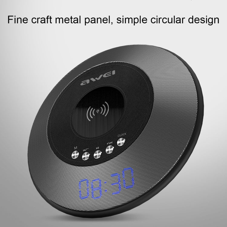 awei Y290 5W Fast Wireless Charger with Bluetooth Speaker, Y290
