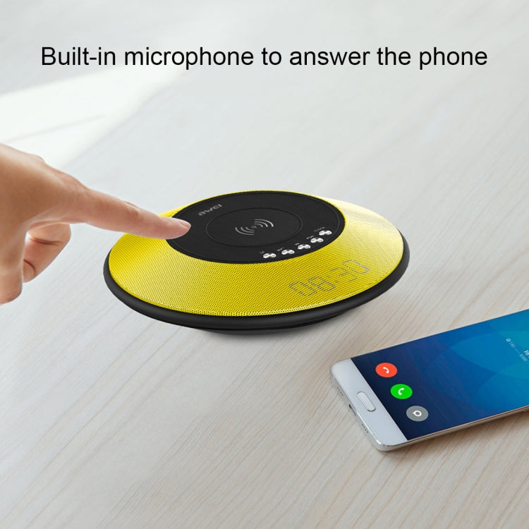 awei Y290 5W Fast Wireless Charger with Bluetooth Speaker, Y290