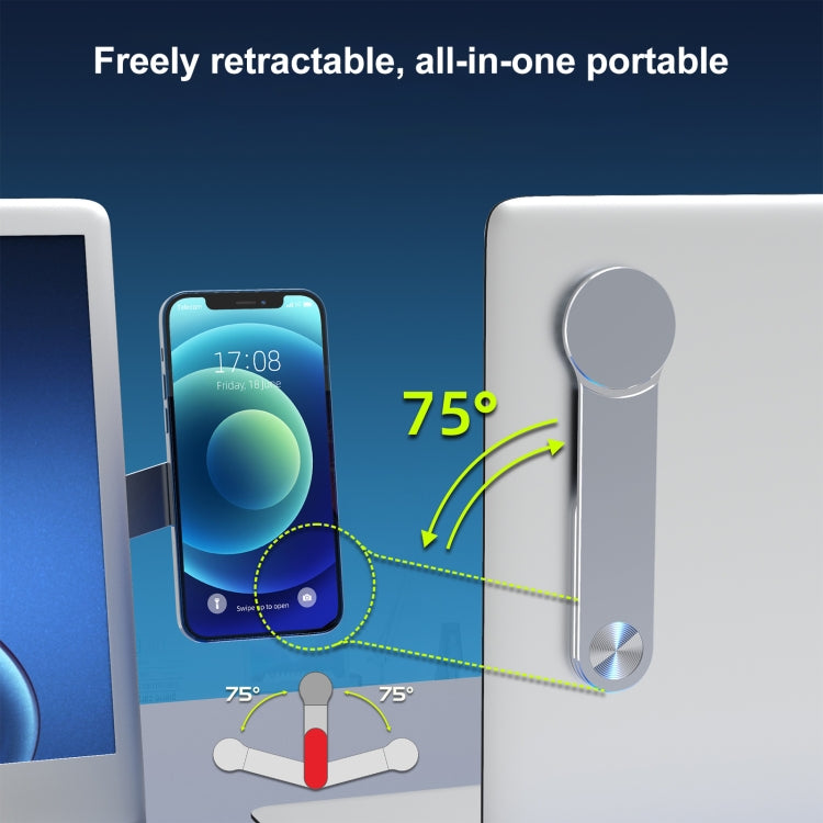 T617 Multi-function Laptop Folding Magnetic Expanded Metal Bracket