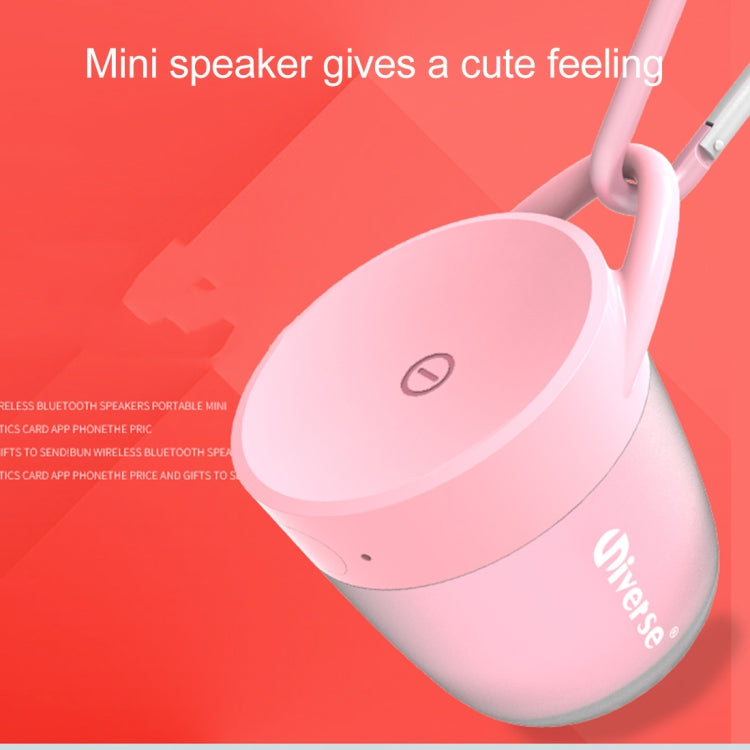 Mini haut-parleur portable sans fil Bluetooth V4.2 Universe XHH-T502, compatible mains libres et lecteur de musique TF