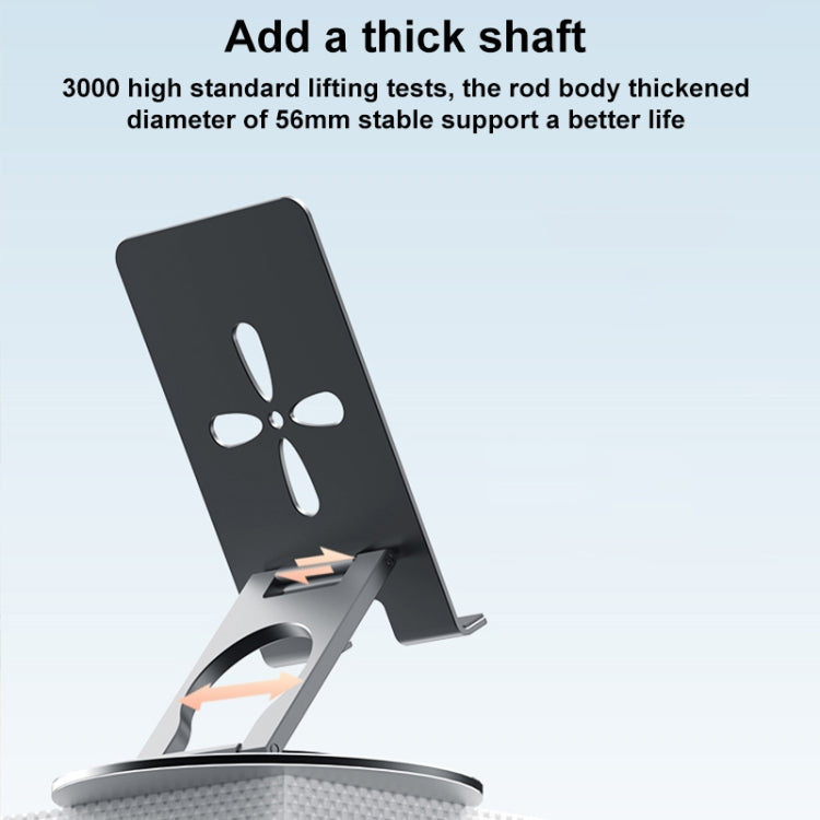 V269C 360 Degree Rotation Aluminum Alloy Desktop Phone Tablet Holder, V269C