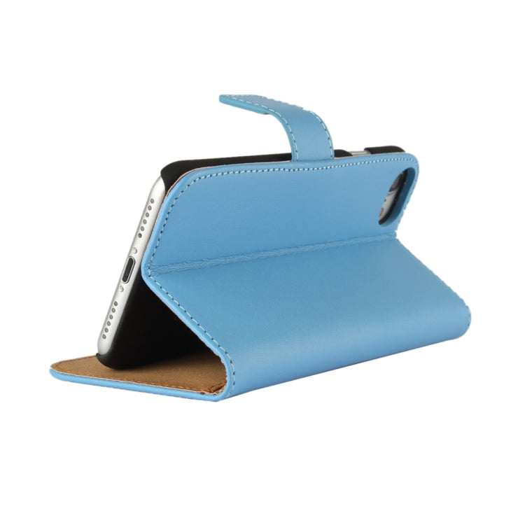 For  iPhone 8 & 7  Genuine Split Horizontal Flip Leather Case with Holder & Card Slots & Wallet