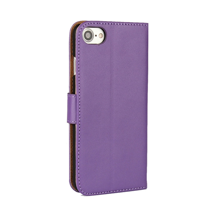 For  iPhone 8 & 7  Genuine Split Horizontal Flip Leather Case with Holder & Card Slots & Wallet