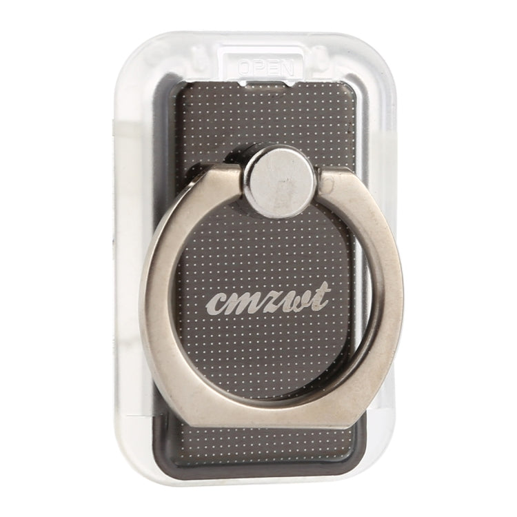 CPS-013 360 Degrees Rotate Freely Removable Magnetic Ring Stand Phone Holder, Support Wireless Charging