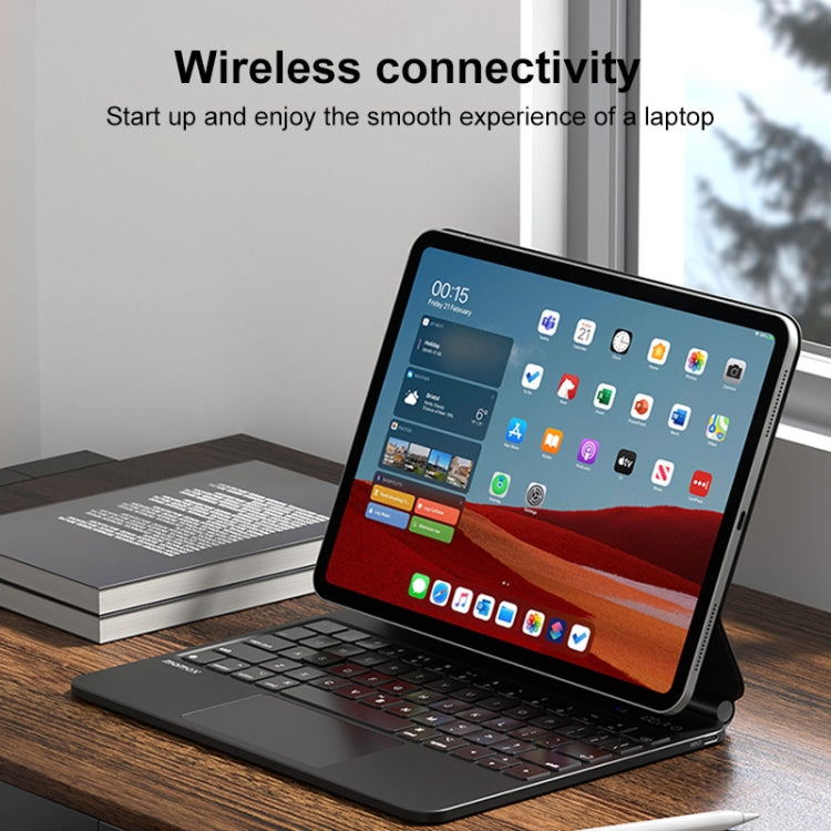 MOMAX KB3M MAG LINK Wireless Suspended Magnetic Keyboard Leather Case For iPad Pro 11 2022 / 2021 / 2020 / 2018 / Air 2022 / 2020 10.9, KB3M