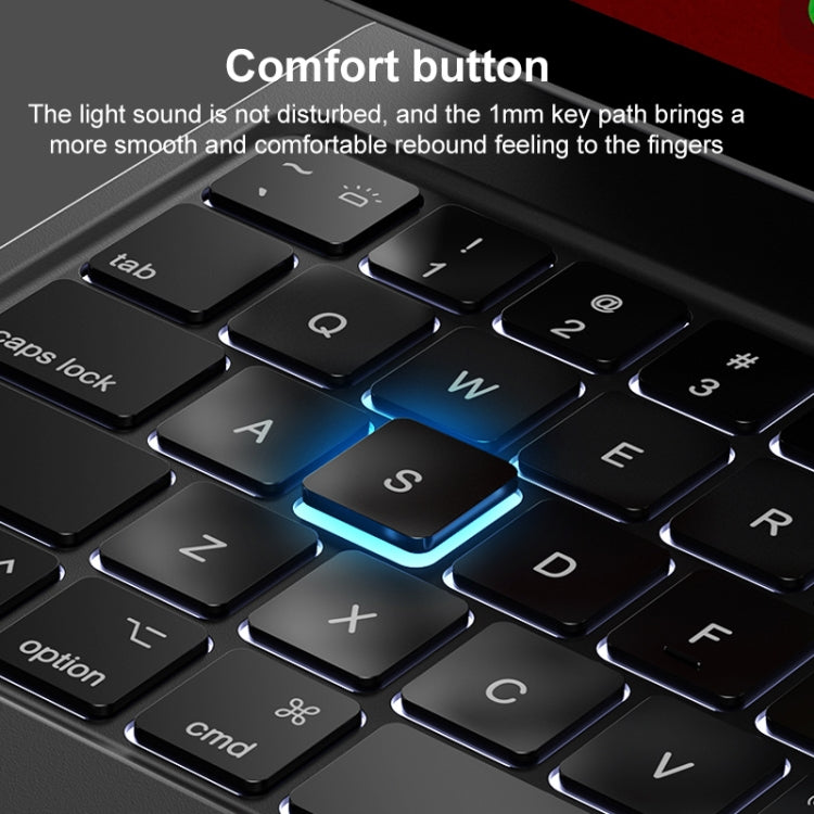 MOMAX KB3M MAG LINK Wireless Suspended Magnetic Keyboard Leather Case For iPad Pro 11 2022 / 2021 / 2020 / 2018 / Air 2022 / 2020 10.9, KB3M