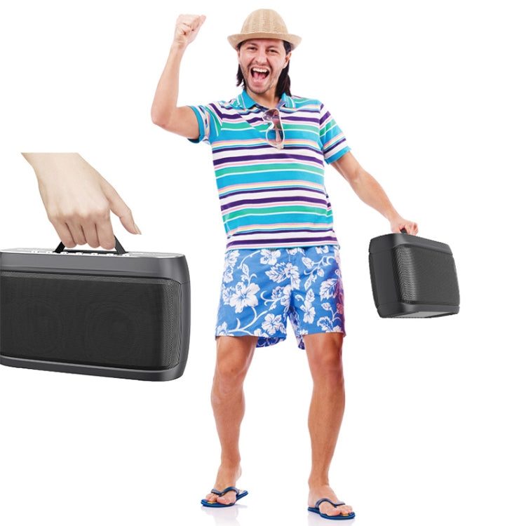 OneDer D1 60W Portable HiFi Bass Wireless Bluetooth Speaker, Support Hands-free / USB / AUX / TF