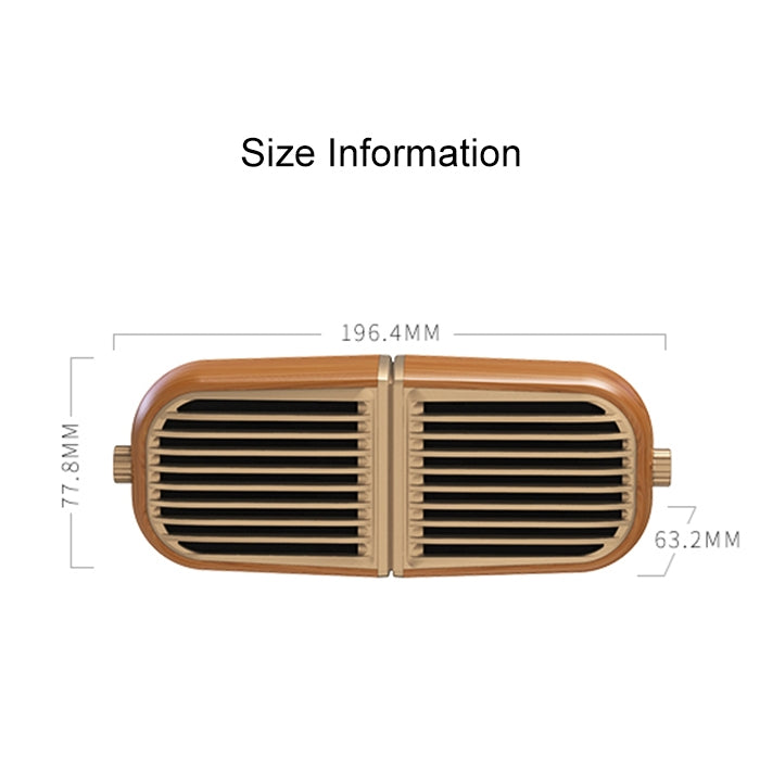 Oneder V8 Magnetic Suction Pair Stereo Sound Box Wireless Bluetooth Speaker with Strap, Support Hands-free & TF Card & AUX & USB Drive