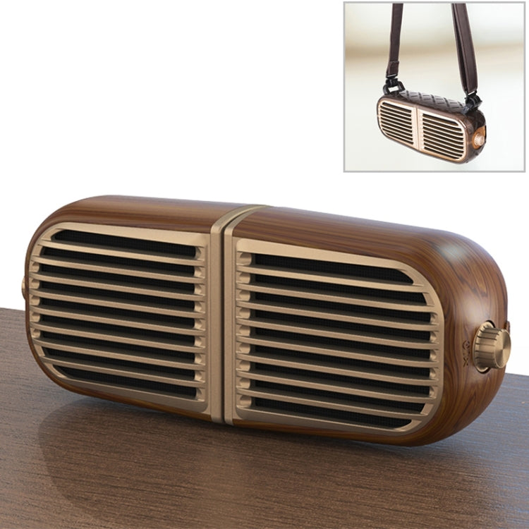 Oneder V8 Magnetic Suction Pair Stereo Sound Box Wireless Bluetooth Speaker with Strap, Support Hands-free & TF Card & AUX & USB Drive