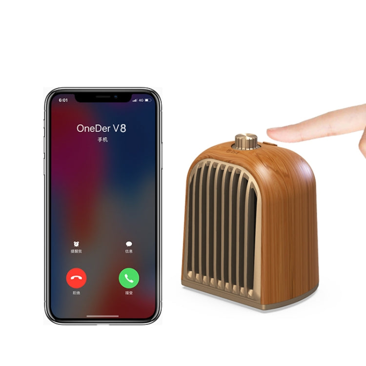 Oneder V8 Magnetic Suction Pair Stereo Sound Box Wireless Bluetooth Speaker with Strap, Support Hands-free & TF Card & AUX & USB Drive