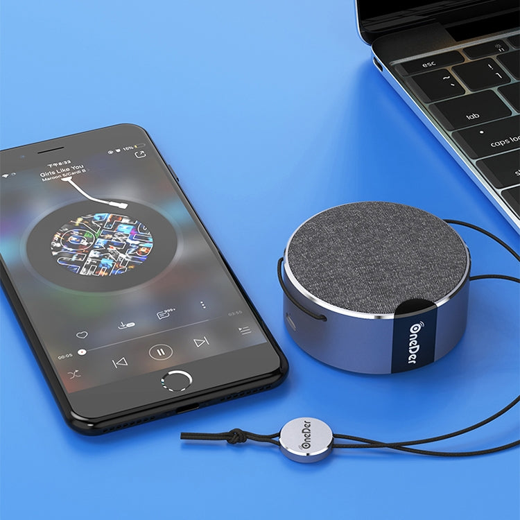 Oneder V12 Mini Wireless Bluetooth Speaker with Lanyard, Support Hands-free