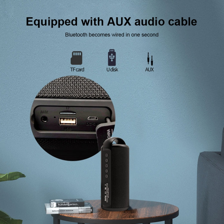 ZEALOT S36 Portable Heavy Bass Wireless Bluetooth Speaker with Built-in Mic, Support Hands-Free Call & TF Card & AUX