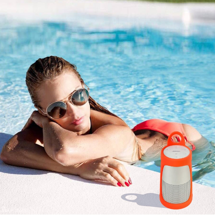 Portable Silica Gel Bluetooth Speaker Protective Case for BOSE Soundlink Revolve+
