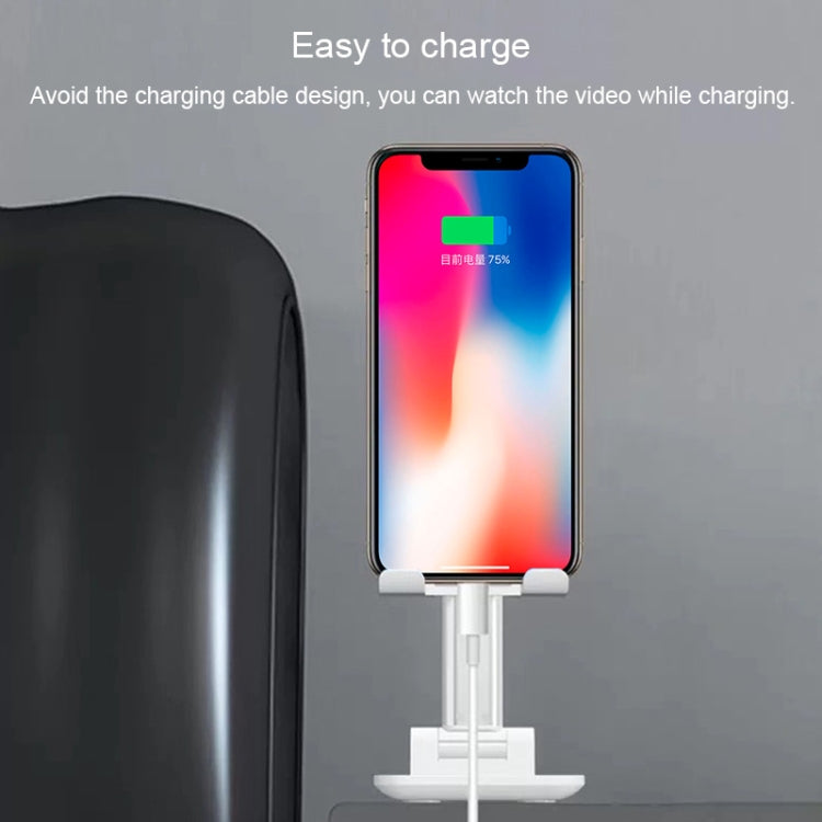 CH002 Universal Portable Foldable Mobile Phone Tablet Desktop Holder Bracket with Mirror