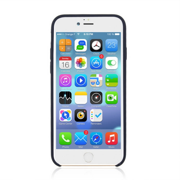 For iPhone 8 & 7 Pure Color Liquid Silicone + PC Shockproof Defender Case, For 8 & 7, iPhone 8 & 7