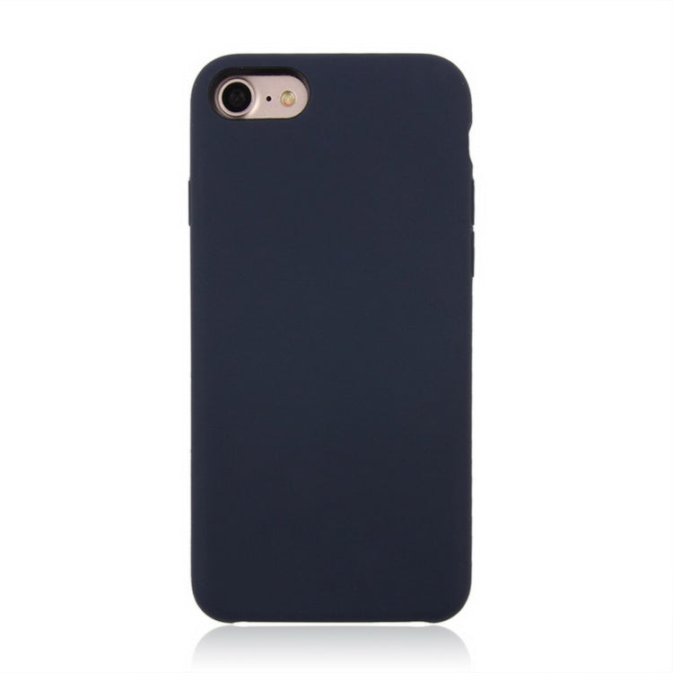 For iPhone 8 & 7 Pure Color Liquid Silicone + PC Shockproof Defender Case, For 8 & 7, iPhone 8 & 7