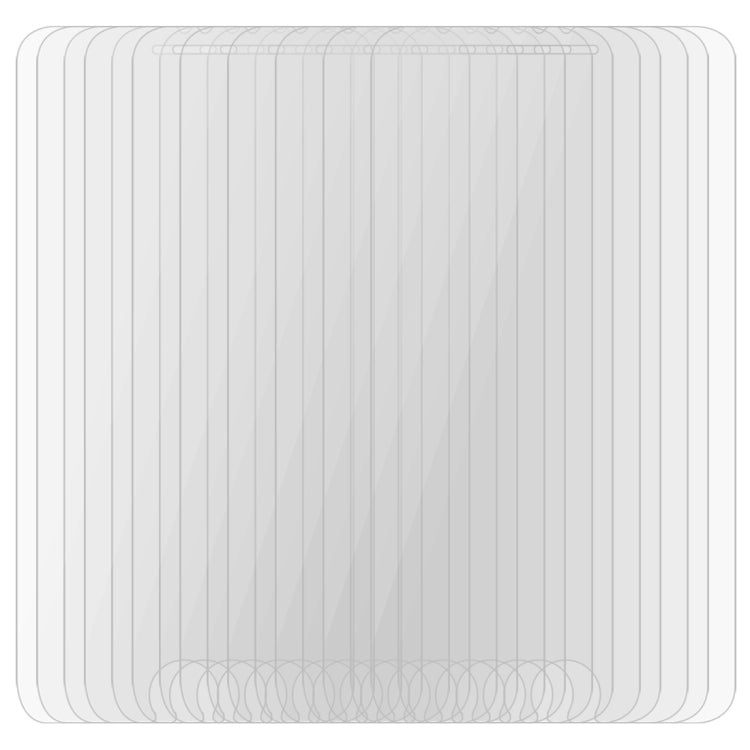 100 PCS for iPhone 8 Plus & iPhone 7 Plus 0.26mm 9H Surface Hardness 2.5D Explosion-proof Tempered Glass Non-full Screen Film